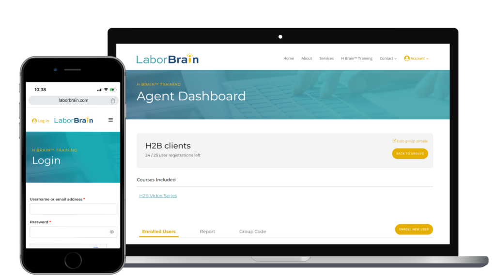 H2B Training Agent Subscription - Labor Brain